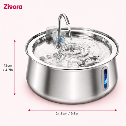 Zivora AquaPurr™ 4L Cat Fountain