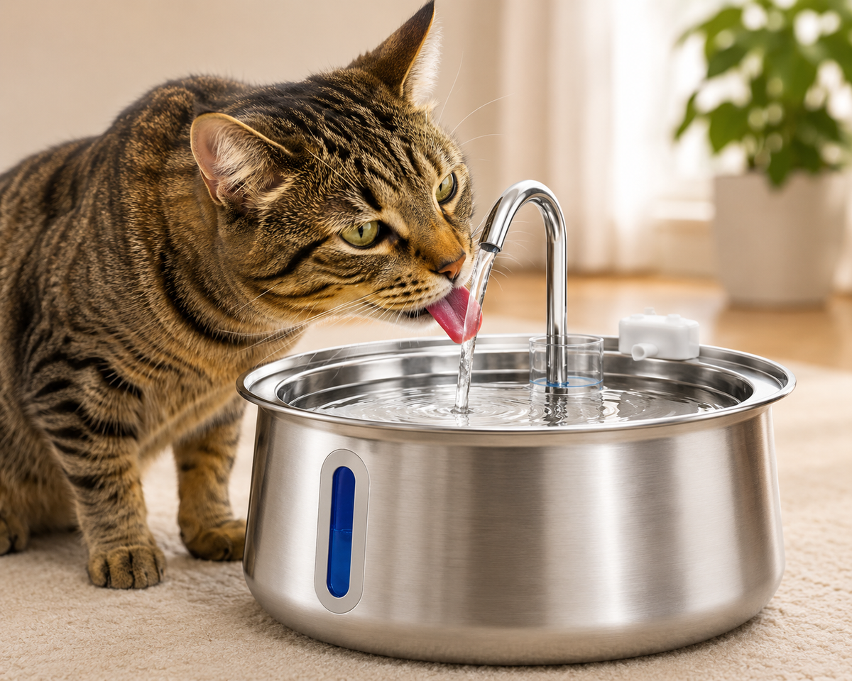Zivora AquaPurr™ 4L Cat Fountain