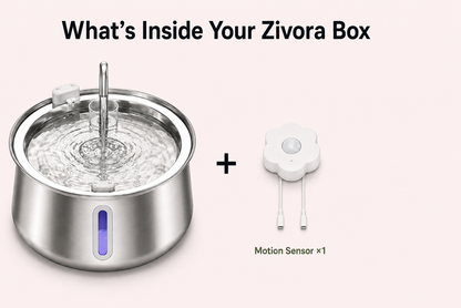 Zivora AquaPurr™ 4L Cat Fountain
