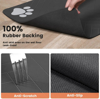 CleanPaws – Waterproof Pet Feeding Mat