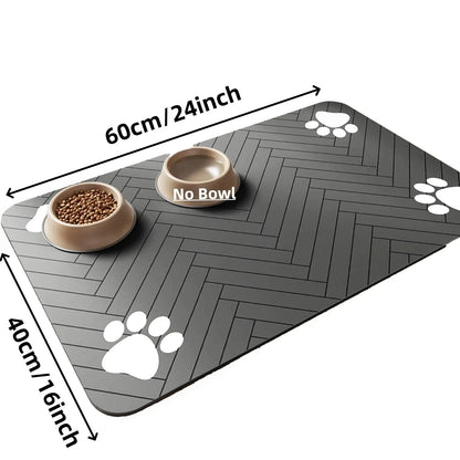 CleanPaws – Waterproof Pet Feeding Mat
