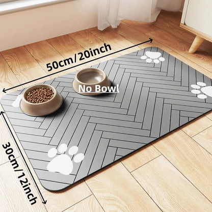 CleanPaws – Waterproof Pet Feeding Mat
