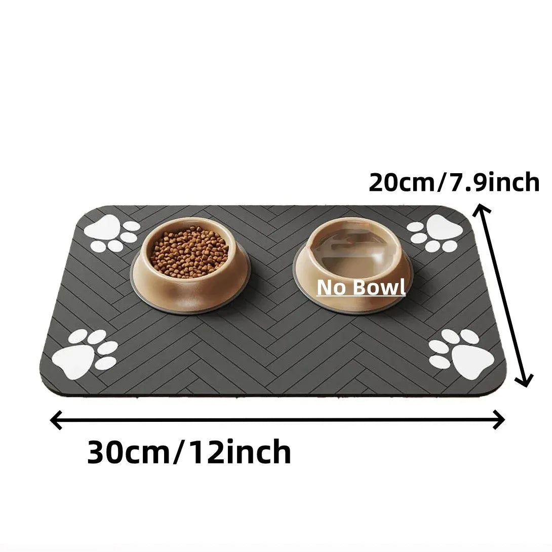 CleanPaws – Waterproof Pet Feeding Mat